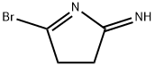 2H-Pyrrol-2-imine,5-bromo-3,4-dihydro-(9CI) Struktur