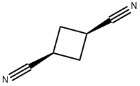 1β,3β-Cyclobutanedicarbonitrile Struktur