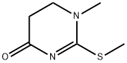 4(1H)-Pyrimidinone,5,6-dihydro-1-methyl-2-(methylthio)-(9CI) Struktur