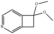 3-Azabicyclo[4.2.0]octa-1,3,5-triene,7,7-dimethoxy-(9CI) Struktur