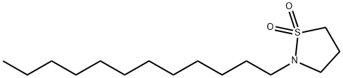 2-Dodecylisothiazolidine 1,1-dioxide Struktur