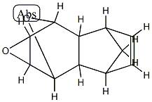 2,7-Epoxy-3,6-methanooxireno[b]-naphthalene,1a,2,2a,3,6,6a,7,7a-octahydro-(5CI) Struktur