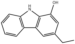 9H-Carbazol-1-ol,3-ethyl-(9CI) Struktur