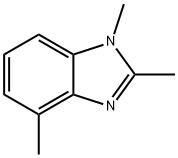 1H-Benzimidazole,1,2,4-trimethyl-(9CI) Struktur