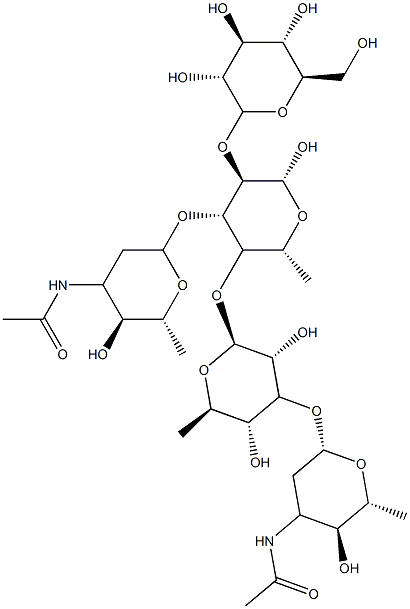 viridopentaose C Struktur