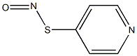 Thionitrous acid (HNOS), S-4-pyridinyl ester (9CI) Struktur