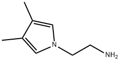 1H-Pyrrole-1-ethanamine,3,4-dimethyl-(9CI) Struktur