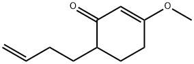 2-Cyclohexen-1-one,6-(3-butenyl)-3-methoxy-(9CI) Struktur