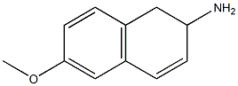 2-Naphthalenamine,1,2-dihydro-6-methoxy-(9CI) Struktur