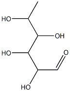 Talomethylose Struktur