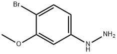 (4-BROMO-3-METHOXYPHENYL)HYDRAZINE Struktur