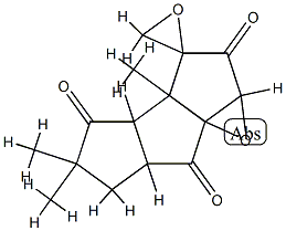 1,8-dideoxy-1,8-diketocoriolin Struktur