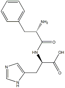 L-Phe-D-His-OH Struktur