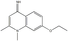 4(1H)-Quinolinimine,7-ethoxy-1,2-dimethyl-(9CI) Struktur