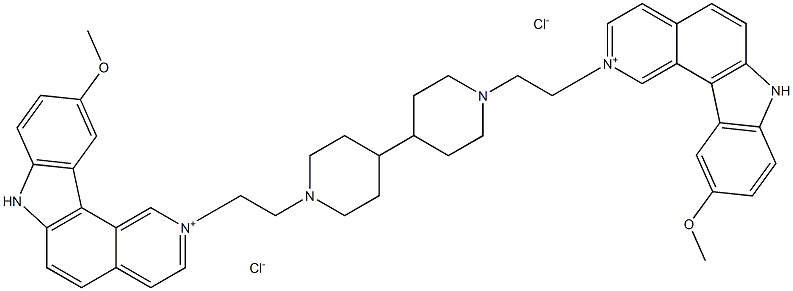 Ditercalinium Struktur