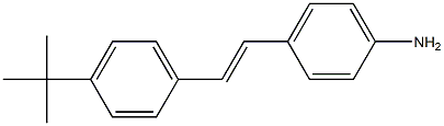 TRANS4TERTBUTYL4AMINOSTILBENE Struktur