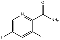 2-Pyridinecarboxamide,3,5-difluoro-(9CI) Struktur