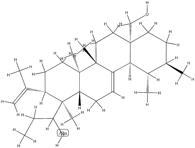 3,4-Secours-4(23),12-diene-1,28-diol Struktur