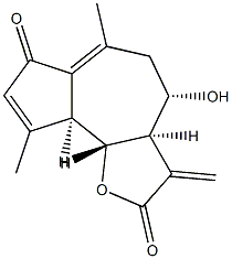 14-deoxylactucin Struktur