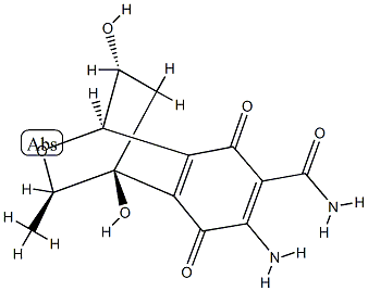 sarubicin A Struktur