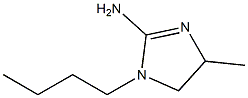 1H-Imidazol-2-amine,1-butyl-4,5-dihydro-4-methyl-(9CI) Struktur