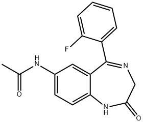 7-AcetaMido-1-desMethyl FlunitrazepaM Struktur