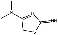 4-Thiazolamine,2,5-dihydro-2-imino-N,N-dimethyl-(9CI) Struktur