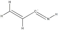 CH2CHCNH Struktur