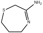 1,4-Thiazepin-3-amine,2,5,6,7-tetrahydro-(9CI) Struktur