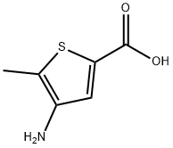 2-Thiophenecarboxylicacid,4-amino-5-methyl-(9CI) Struktur