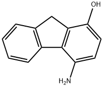 1-Fluorenol,4-amino-(5CI) Struktur