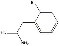 2-(2-bromophenyl)ethanimidamide Struktur