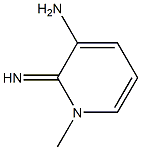 3-Pyridinamine,1,2-dihydro-2-imino-1-methyl-(9CI) Struktur