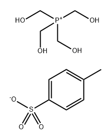 TETRAKIS(HYDROXYMETHYL)PHOSPHONIUMPARA-TOLUENESULPHONATE Struktur