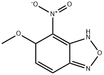 2,1,3-Benzoxadiazole,1,6-dihydro-6-methoxy-7-nitro-(9CI) Struktur