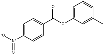 3-methylphenyl 4-nitrobenzoate Struktur