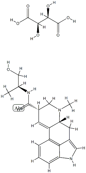 ergonovine tartrate Struktur