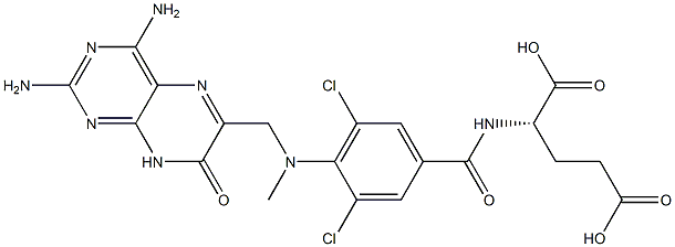 7-hydroxydichloromethotrexate Struktur