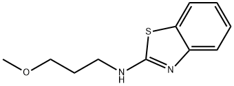 2-Benzothiazolamine,N-(3-methoxypropyl)-(9CI) Struktur