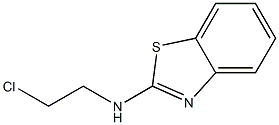 2-Benzothiazolamine,N-(2-chloroethyl)-(9CI) Struktur