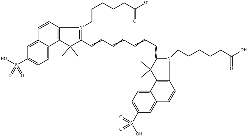 Cy7.5 DiAcid(diSO3) Struktur