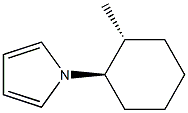 1H-Pyrrole,1-[(1R,2R)-2-methylcyclohexyl]-,rel-(9CI) Struktur