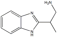 1H-Benzimidazole-2-ethanamine,  -bta--methyl- Struktur