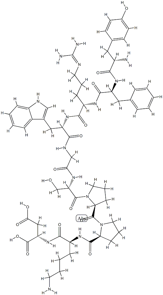 9-Tyr-beta-msh (9-18) Struktur