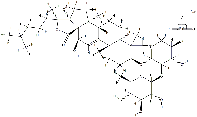 Echinoside B Struktur