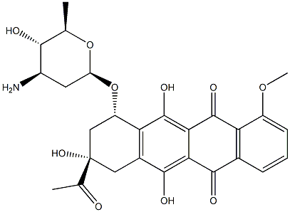 4'-epidaunomycin Struktur