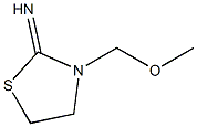 2-Thiazolidinimine,3-(methoxymethyl)-(9CI) Struktur