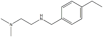 1,2-Ethanediamine,N-[(4-ethylphenyl)methyl]-N,N-dimethyl-(9CI) Struktur