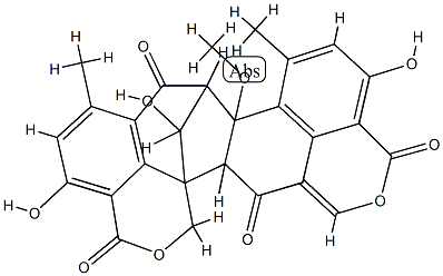 desacetylduclauxin Struktur