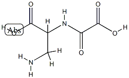 beta-N-oxalylaminoalanine Struktur